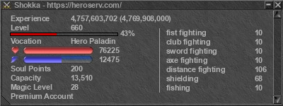 Signature for player Shokka