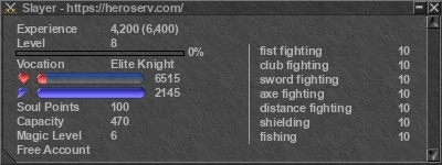 Signature for player Slayer