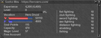 Signature for player Sonho Meu