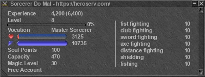 Signature for player Sorcerer Do Mal