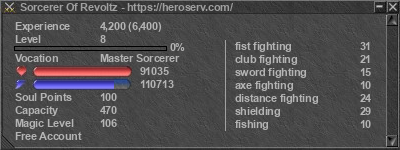 Signature for player Sorcerer Of Revoltz