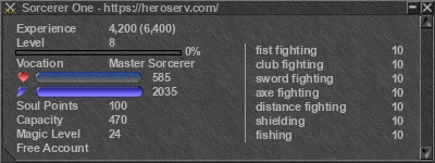 Signature for player Sorcerer One