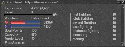 Signature for player Star Druid