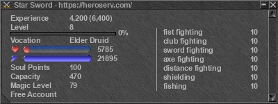 Signature for player Star Sword