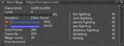Signature for player Stars Mage