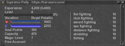 Signature for player Supremo Pally