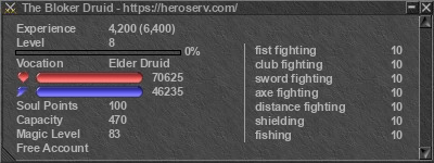 Signature for player The Bloker Druid