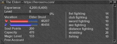 Signature for player The Elderr