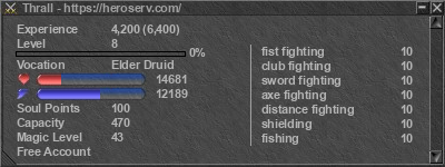 Signature for player Thrall