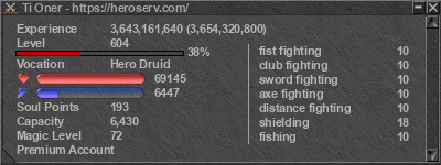 Signature for player Ti Oner