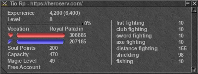 Signature for player Tio Rp
