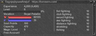 Signature for player Tlzgnpqbyaawfvwjuf