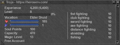 Signature for player Troja