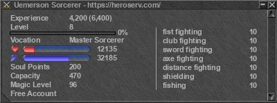 Signature for player Uemerson Sorcerer