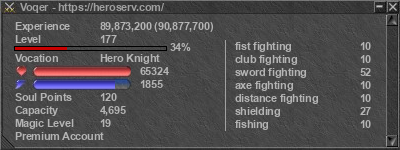 Signature for player Voqer