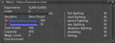 Signature for player Wand