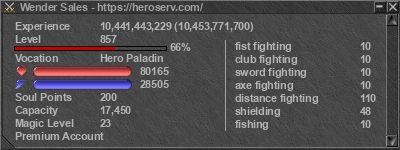 Signature for player Wender Sales