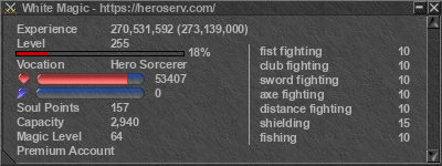 Signature for player White Magic