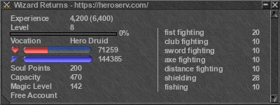 Signature for player Wizard Returns