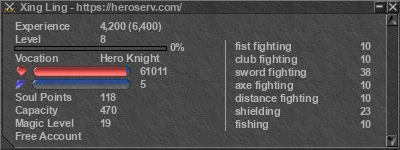 Signature for player Xing Ling