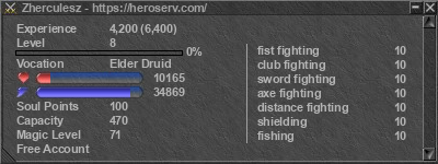 Signature for player Zherculesz